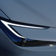 A gray 2023 Toyota Prius.